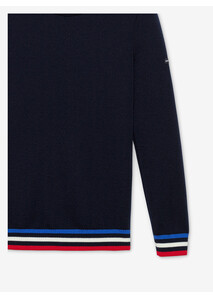 Pull Marin Tricolore Saint James x Elysée