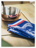 Blue Kitchen Towel "La Cuisine Française" - Élysée x Le Jacquard Français