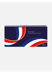 Planning hebdomadaire - Élysée x Papier Tigre