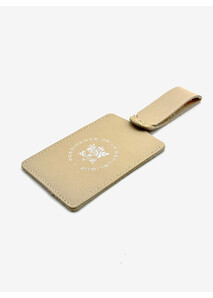 Porte-étiquette de voyage écru - Élysée x Constant & Zoé