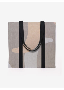 RF Jacquard Fabric Bag Beige Greige Gray - Élysée x Pinton