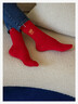Chaussettes Élysée Rouges - Élysée x Maison Broussaud