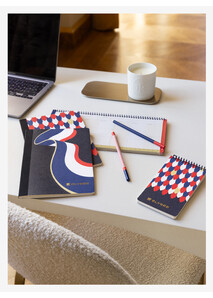 Carnet A5 "Cocorico" - Élysée x Papier Tigre