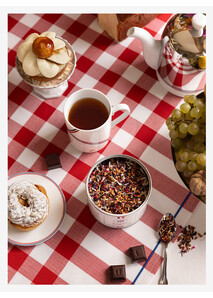 Bistrot Français table runner - Élysée x Le Jacquard Français