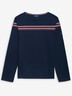 Navy Long-Sleeve Striped T-Shirt – Élysée x Saint James
