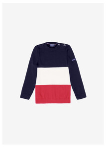 Pull marin tricolore Enfant - Élysée x Saint James