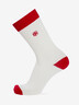 RF Socks Ecru/Red - Élysée x Maison Broussaud