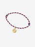Bracelet pampille dorée "RF" - Élysée x Martineau
