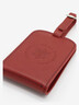 Red leather address holder - Élysée x Larmorie