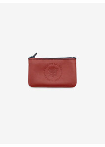 Red leather purse - Élysée x Larmorie
