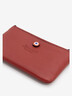 Red leather purse - Élysée x Larmorie