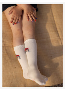 Children's Socks "Marianne" Ecru - Élysée x Maison Broussaud