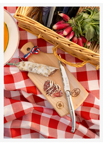 Aperitif board with knife - Élysée x Jean Dubost