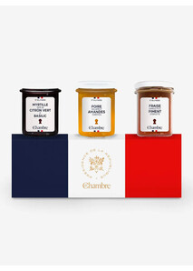 Trio Jam Box "La République des Saveurs" - Élysée x La Chambre (3x200g.)