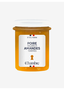 Confiture Poire & Amandes Torréfiées - Élysée x La Chambre (200g)