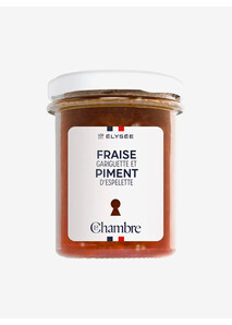 Confiture Fraise Gariguette & Piment d'Espelette - Élysée x La Chambre (200g)