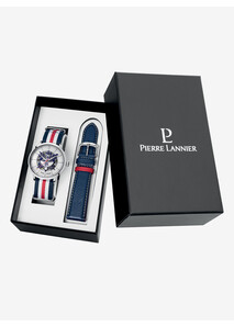 Coffret Montre Homme Automatique et bracelet Nato tricolore - Élysée x Pierre Lannier