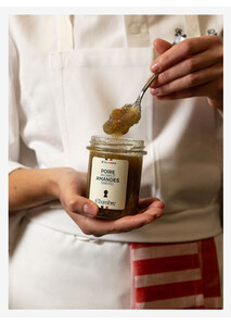 Confiture Poire & Amandes Torréfiées - Élysée x La Chambre (200g)