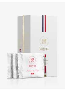 L'infusion de l'Elysée bio - Etui carton 24 sachets mousseline - Élysée x Kusmi Tea