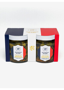 Duo de cornichons fins - Recettes Exclusive et Originale - Élysée x Maison Marc (2x210g)