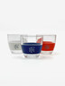 Coffret 3 Verres Gigogne tricolore - Élysée x Duralex (3x22cl.)