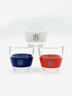 Set of 3 "Gigogne" Glasses in Tricolor - Élysée x Duralex (3x22cl.)