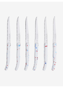 Block of 6 Laguiole Knives with SENSE® Handles - Élysée x Jean Dubost