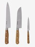Set of 3 Kitchen Knives - Élysée x Jean Dubost