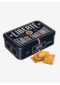 Box of Breton butter cookies with salted caramel bits - Élysée x La Trinitaine (280g)
