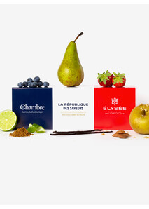 Coffret 4 Confitures "La République des Saveurs" - Élysée x La Chambre (4x200g.)