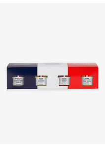 Coffret 4 Confitures "La République des Saveurs" - Élysée x La Chambre (4x30g.)