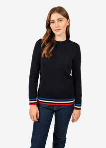 Pull Femme brodé RF - Élysée x Saint James
