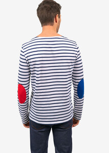 RF embroidered unisex sailor top - Élysée x Saint James