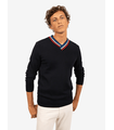 Pull Col V - Élysée x Saint James
