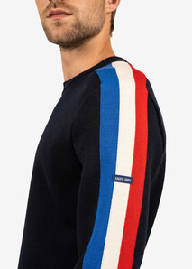 Men’s Raglan-Sleeve Wool Sweater – Élysée x Saint James