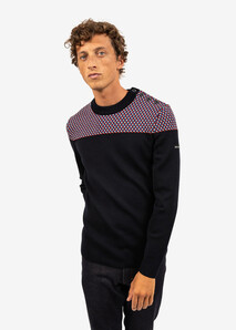 Tricolore Men Breton sweater - Élysée x Saint James