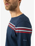 Navy Long-Sleeve Striped T-Shirt – Élysée x Saint James