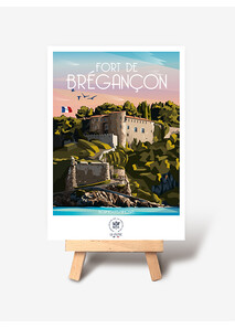 Carte postale Fort de Brégançon - Élysée x La Loutre
