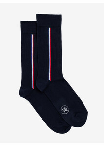 Chaussettes France Bleu marine - Élysée x Maison Broussaud