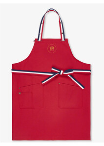 Tablier de manufacture Rouge - Élysée x Atelier TB
