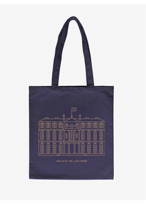 Sac en tissu bleu et doré - Palais de l'Élysée
