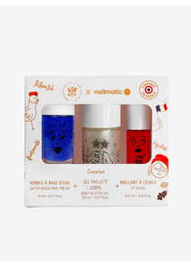 Cocorico Tricolor Trio Gift Set – Élysée x Nailmatic