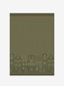Green Hand Towel “Christmas Village” – Élysée x Le Jacquard Français