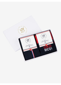 France CocoRico Socks Duo Gift Box – Élysée x Maison Broussaud