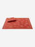 Set of 2 Red “Starry Sky” Cotton Napkins 55 x 55 cm