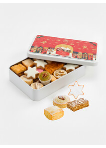 Boîte de biscuits de Noël 290g - Élysée x Maison Alsacienne de Biscuiterie