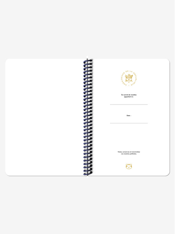 The Élysée Palace recipe notebook – Élysée x Papier Tigre
