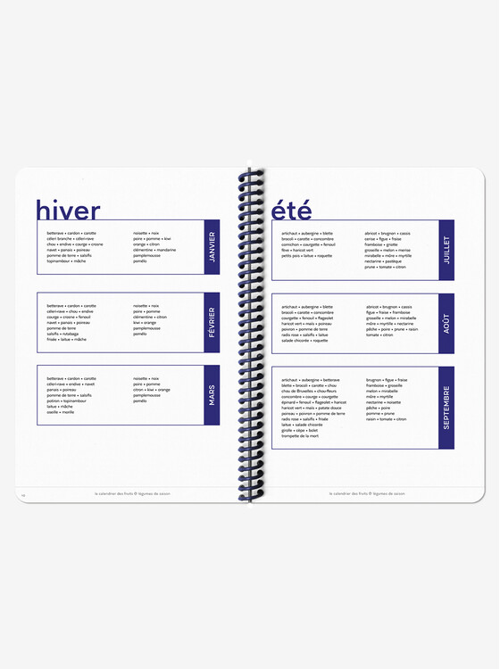 The Élysée Palace recipe notebook – Élysée x Papier Tigre