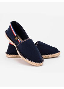 R.F. Navy Blue Espadrilles – Élysée x Art of Soule
