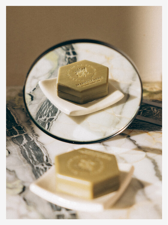 Marseille soap Hexagonal Élysée x Marius Fabre (100g)